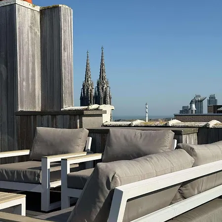 Apartmán Penthouse Residentie Mercator, Ostende